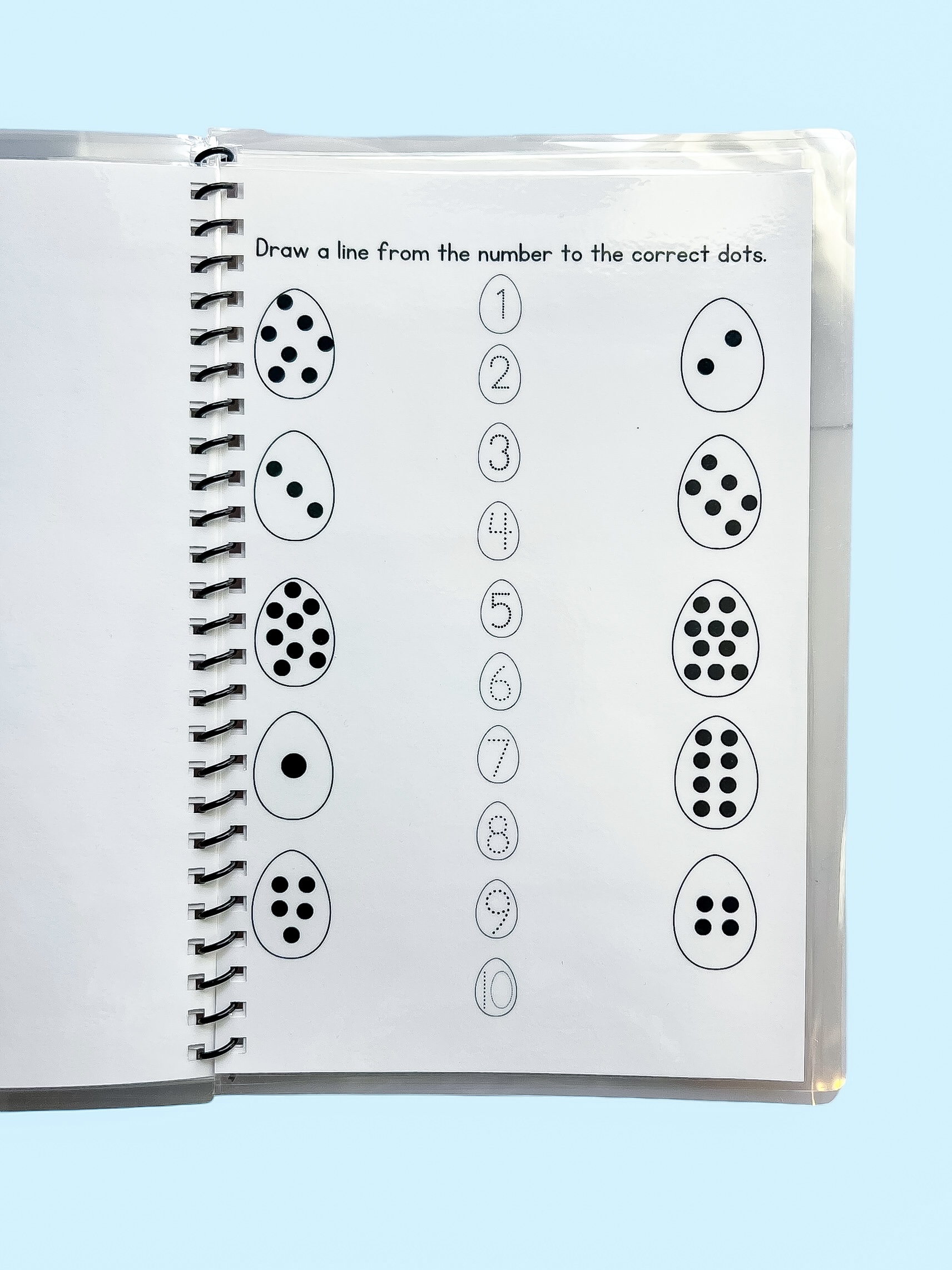 Preschool Easter Workbook