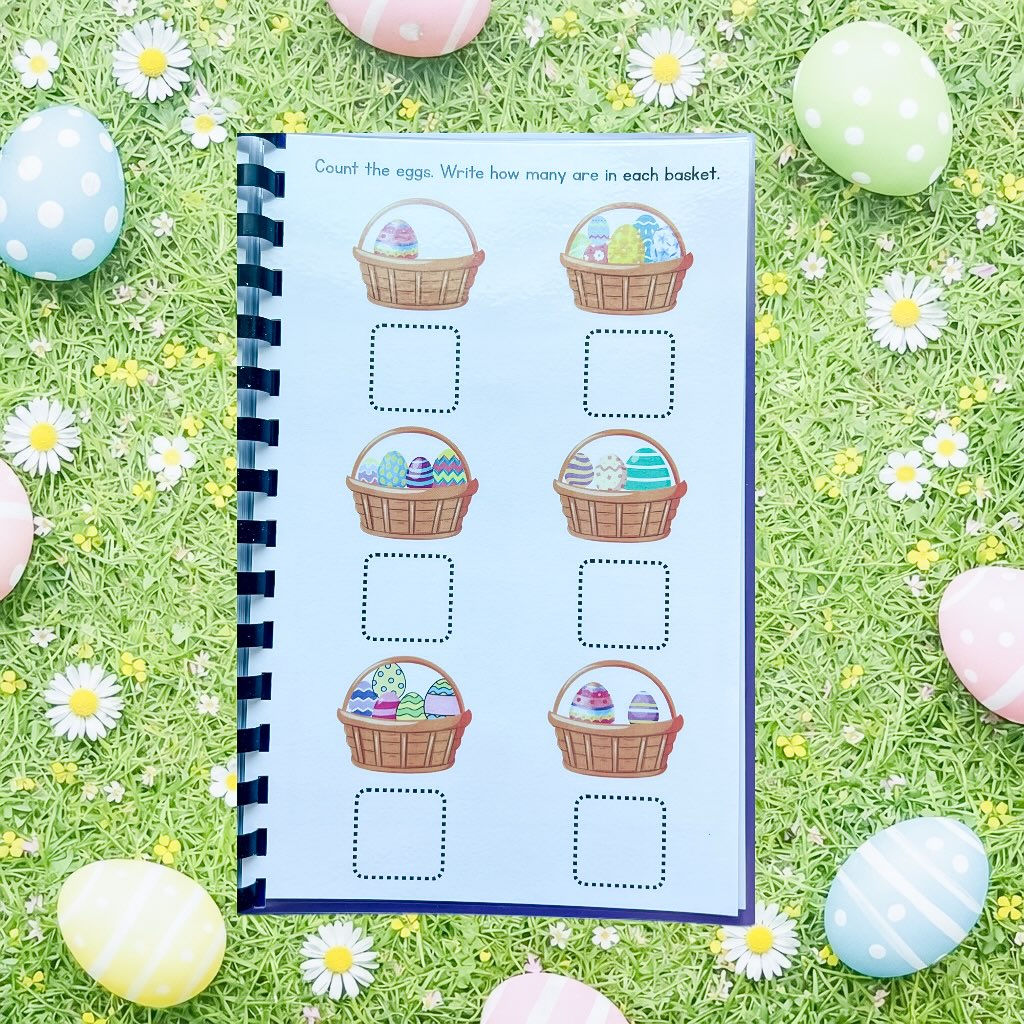Preschool Easter Workbook