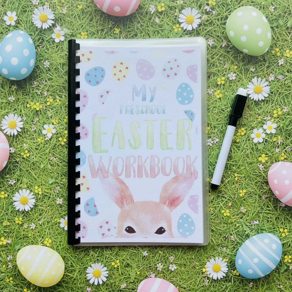 Preschool Easter Workbook