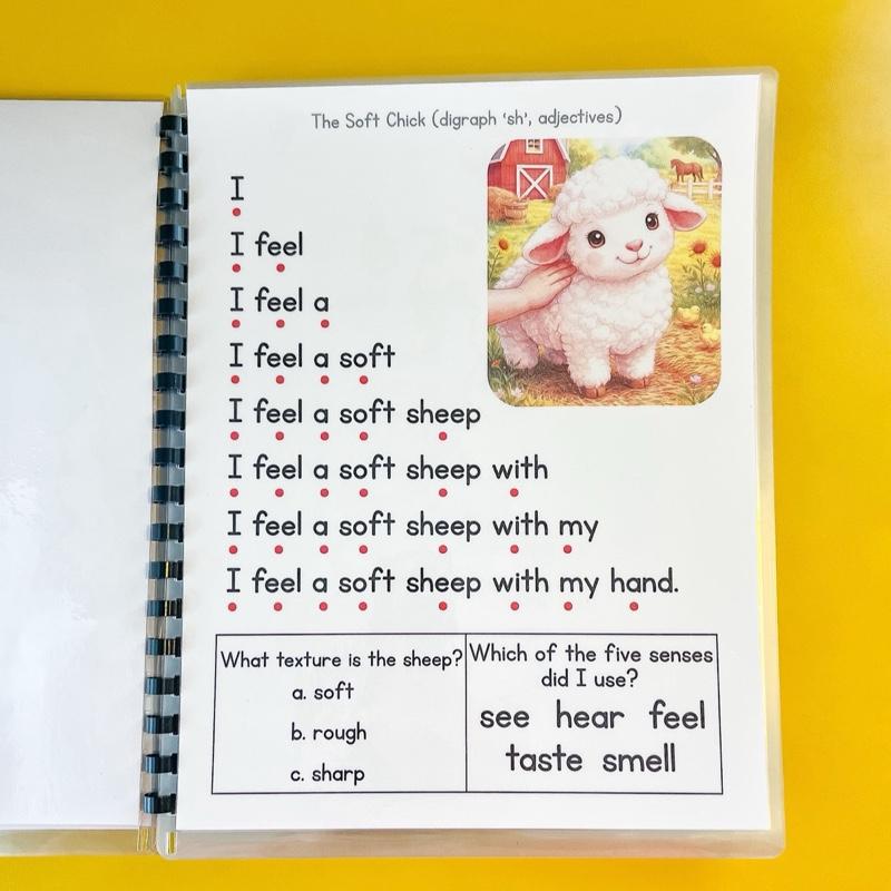 Fluency on the Farm for Emerging Readers Stair Step Reading Book 