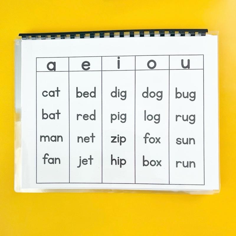 Princess Path Blend & Read Interactive CVC Word Blending Book