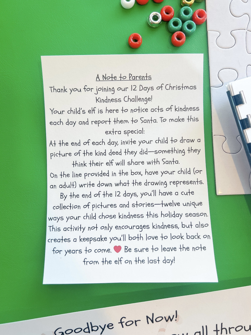 The Kindness Elf Kit