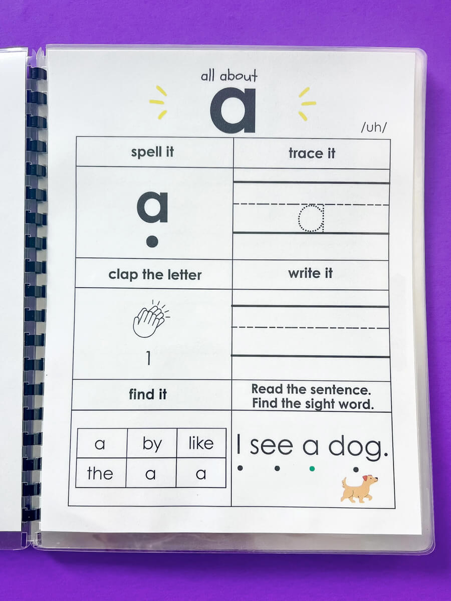 BeginderBook Sight Word Showdown: Clap, Trace, Write, Read! 30 Sight Words That Stick
