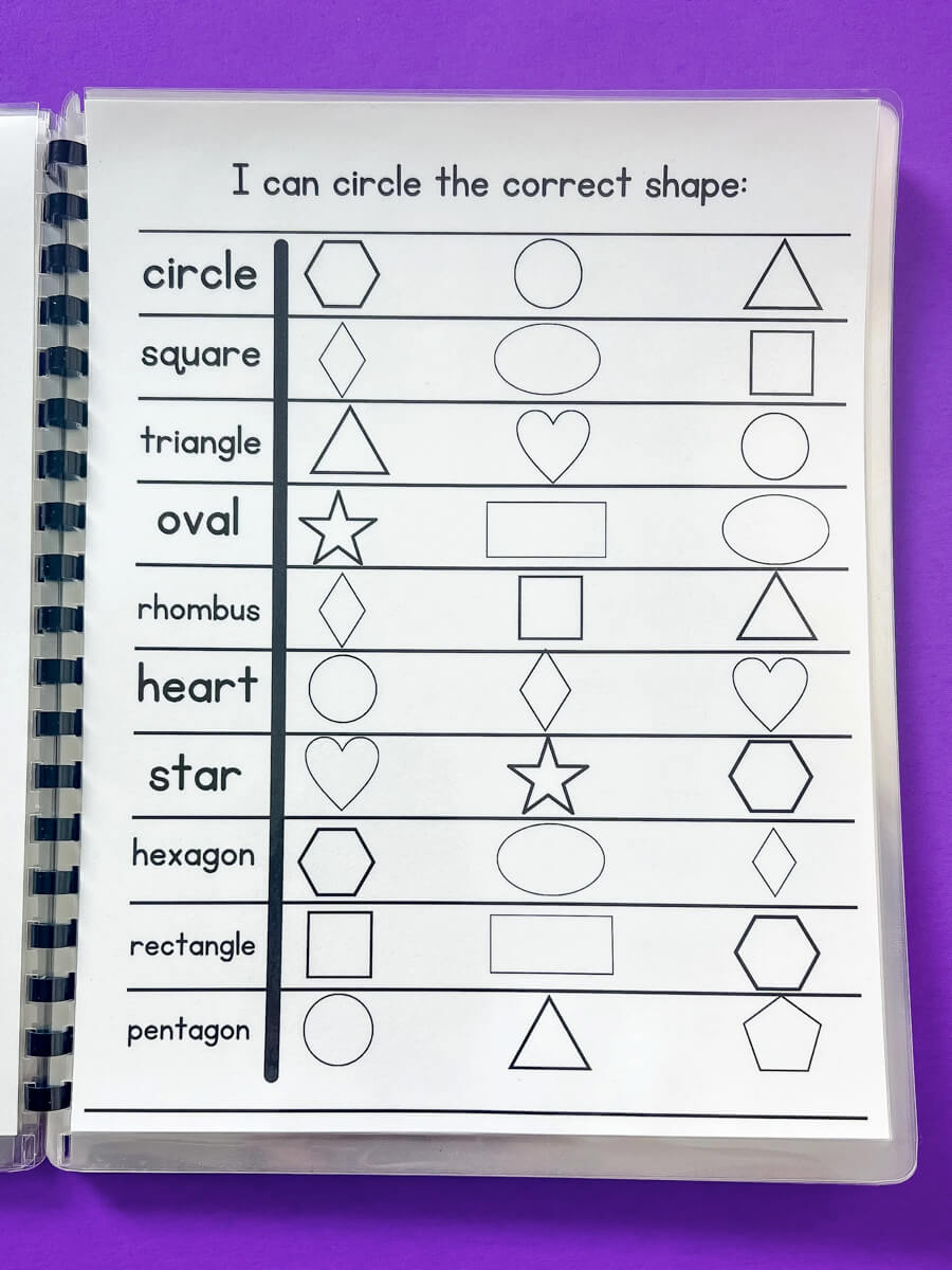 BeginderBook: The Ultimate Kindergarten Prep Workbook - Laminated Spiral Bound Pages for Kids Learning & Prepping for School