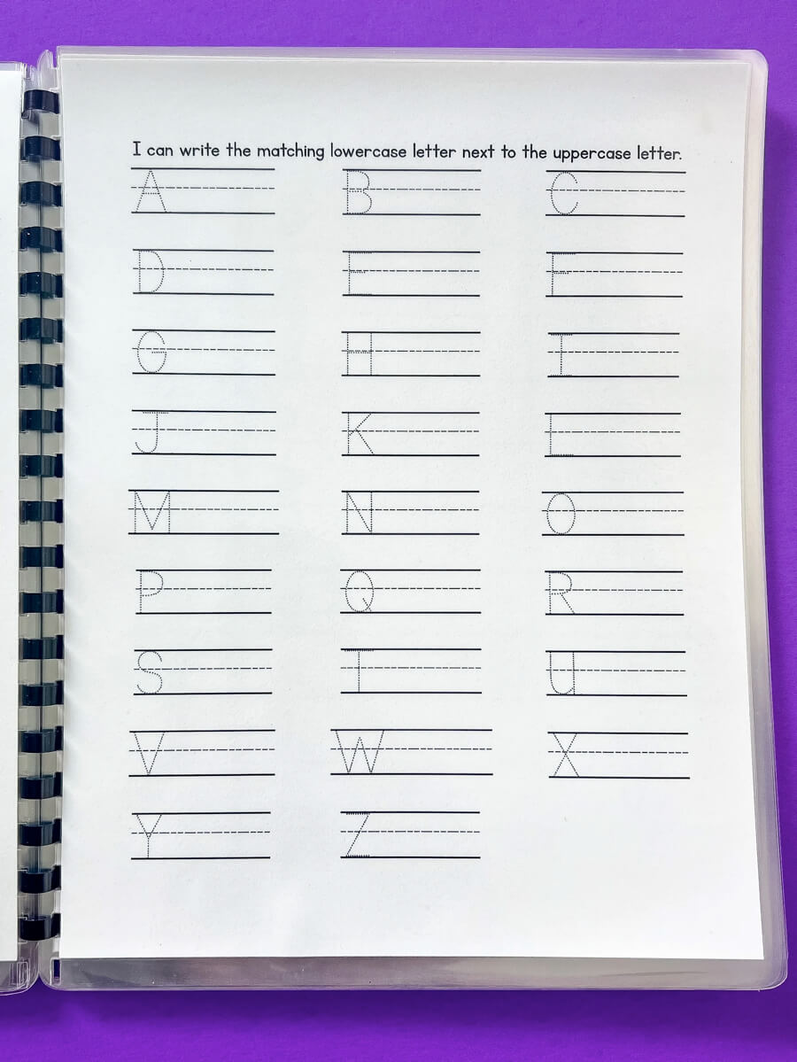 BeginderBook: The Ultimate Kindergarten Prep Workbook - Laminated Spiral Bound Pages for Kids Learning & Prepping for School