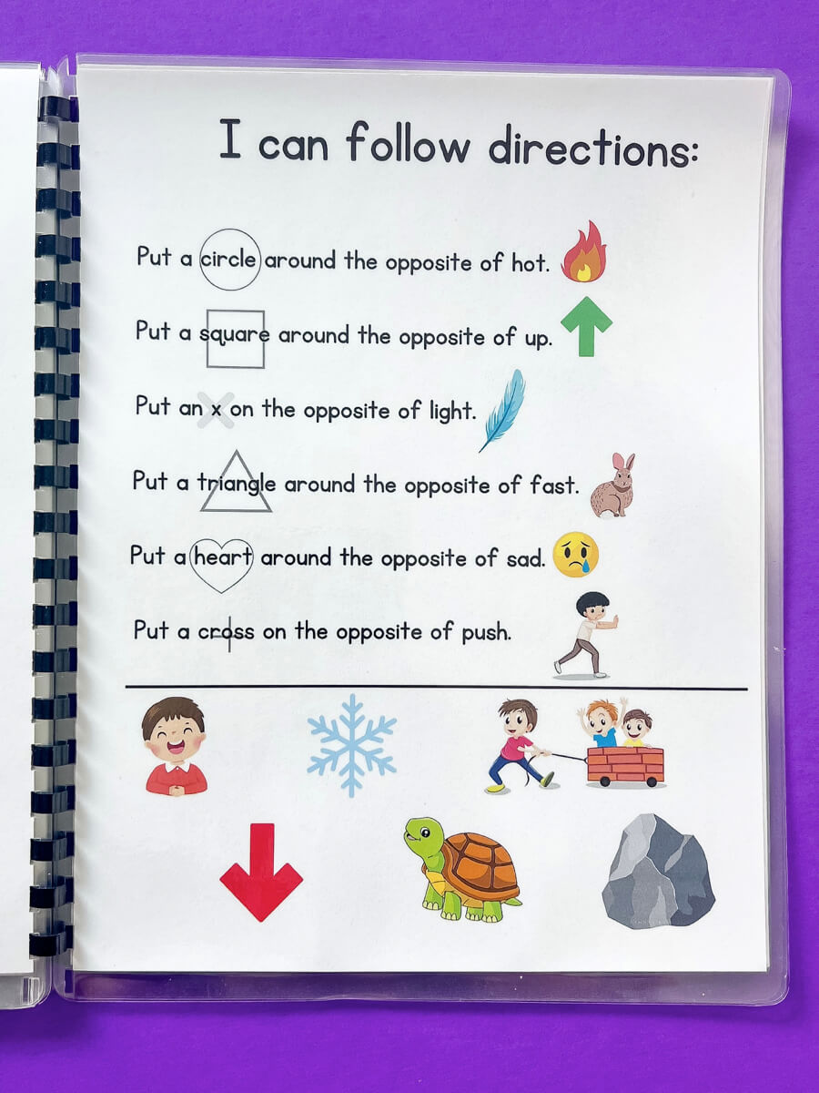 BeginderBook: The Ultimate Kindergarten Prep Workbook - Laminated Spiral Bound Pages for Kids Learning & Prepping for School