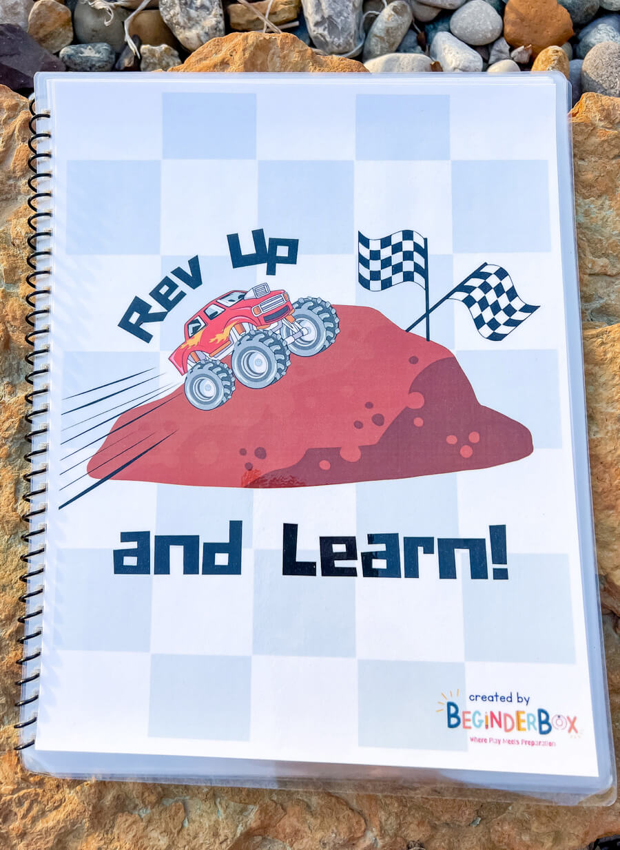 Rev Up and Learn! Monster Truck Workbook