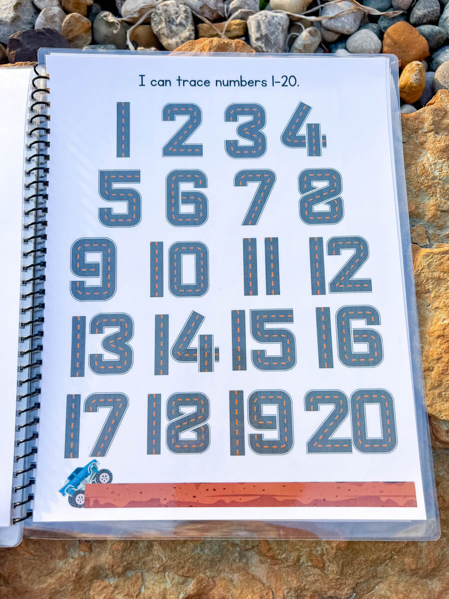 Rev Up and Learn! Monster Truck Workbook