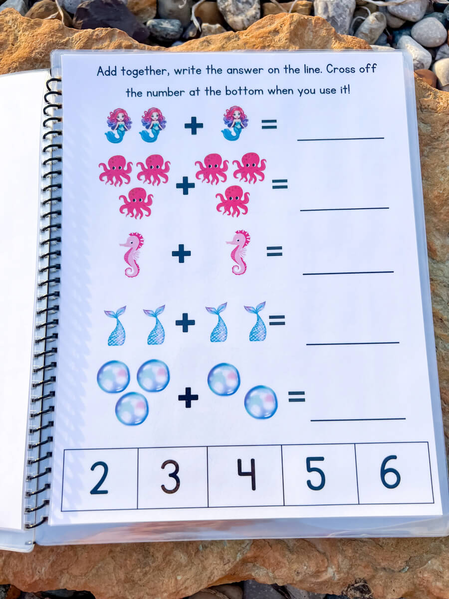 Learn with Me, Under the Sea! Workbook