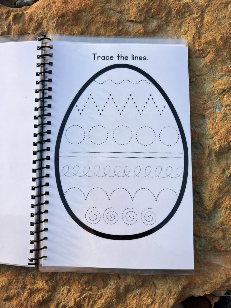 Preschool Easter Workbook