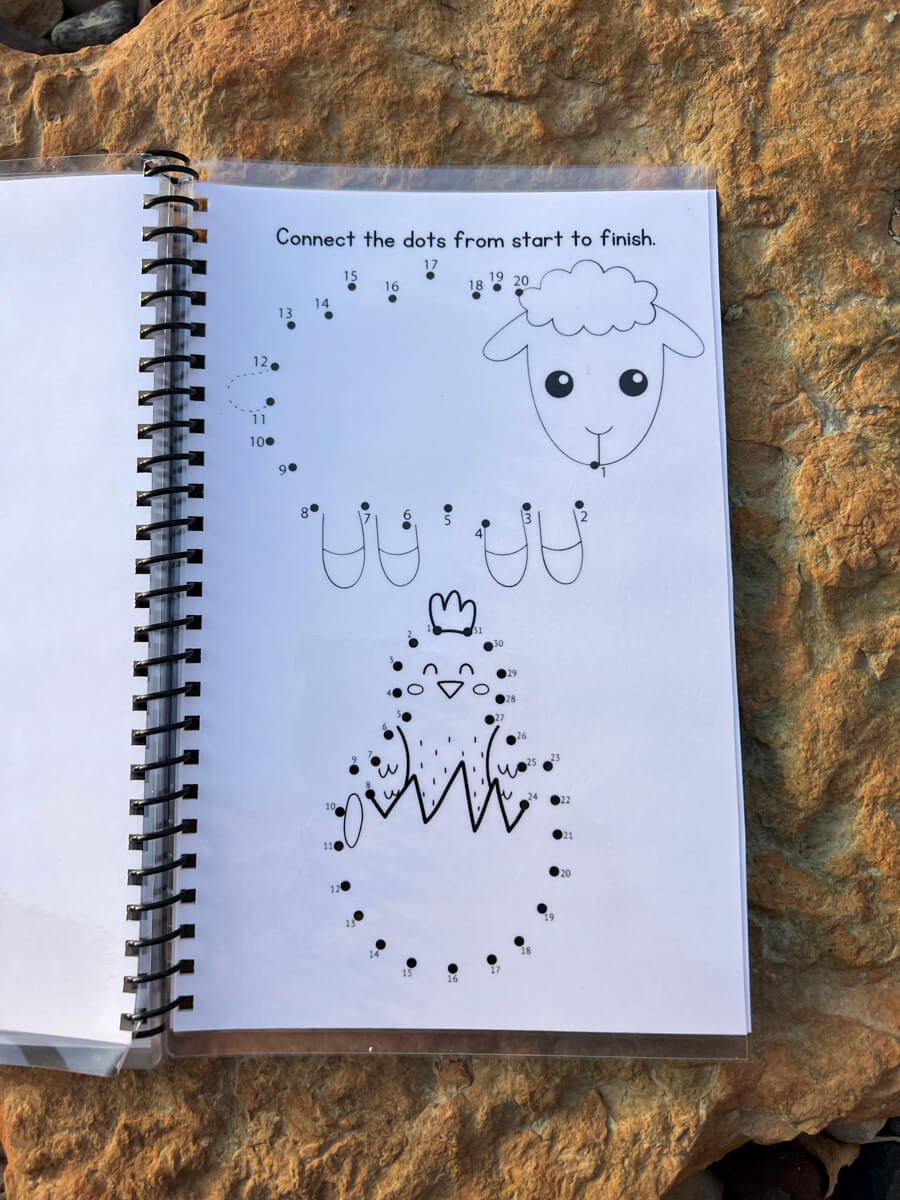 Preschool Easter Workbook