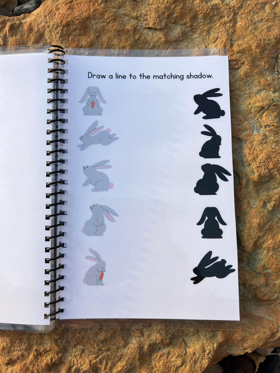 Preschool Easter Workbook