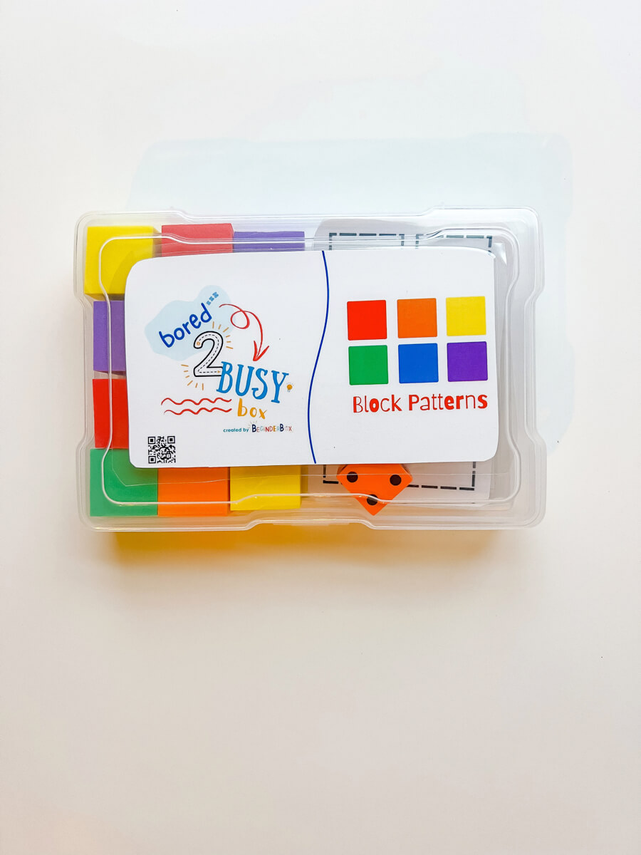 Bored 2 Busy Box Block Patterns