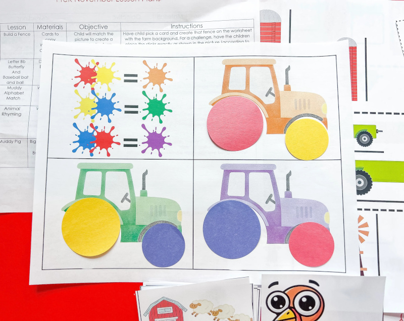 November Preschool Box - One Time Purchase